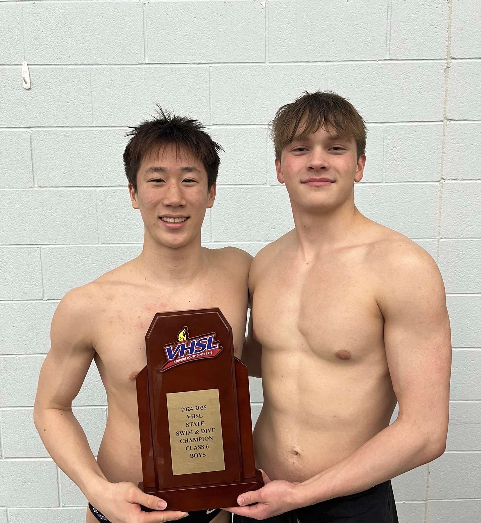 Two Funeral Fitness athletes at VHSL State Championships